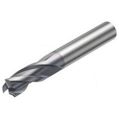 1P251-0250-XA 1630 2.5mm FL Straight Center Cut w/Cylindrical Shank - Exact Industrial Supply