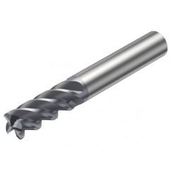 1P341-1400-XA 1630 14mm FL Straight Center Cut w/Cylindrical Shank - Exact Industrial Supply