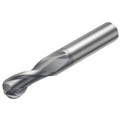 2B230-0150-NA N20C 1.5mm 2 FL Ballnose w/Cylindrical Shank - Exact Industrial Supply