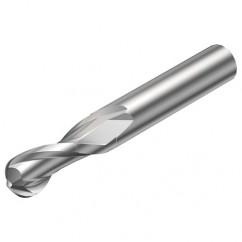 2B330-1600-NC H10F 16mm FL Ballnose w/Cylindrical with Neck Shank - Exact Industrial Supply