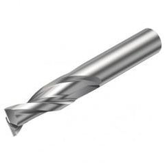 2P232-2000-NA H10F 20mm FL Straight Center Cut w/Cylindrical Shank - Exact Industrial Supply