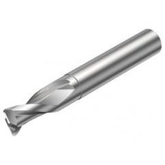 2S220-1000-150-NC H10F 10mm FL Straight Corner Radius Center Cut w/Cylindrical with Neck Shank - Exact Industrial Supply