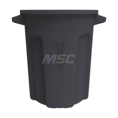 Trash Cans & Recycling Containers; Product Type: Trash Can; Container Capacity: 20 gal; Container Shape: Round; Lid Type: No Lid; Container Material: Plastic; Color: Gray; Features: Integrated Handles Aids In Lifting Of Can & Improves Dumping Efficiency;