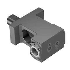 Modular Lathe Adapter/Mount: Right Hand Cut, C4 Modular Connection Through Coolant, Series Cx-TR/LI-MZ..X-DT