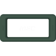 Trash Can & Recycling Container Lids; Lid Shape: Rectangle; Lid Type: Open; Container Shape: Rectangle; Color/Finish: Forest Green; For Use With: Trash Container; Material: Polyethylene; Overall Length: 11.60; Series: Slimline; Lid Length (Inch): 11.60; H