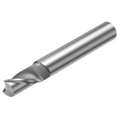 2P230-0300-NA H10F 3mm FL Straight Center Cut w/Cylindrical Shank - Exact Industrial Supply