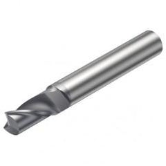 2P231-0300-NA 1630 3mm FL Straight Center Cut w/Cylindrical Shank - Exact Industrial Supply