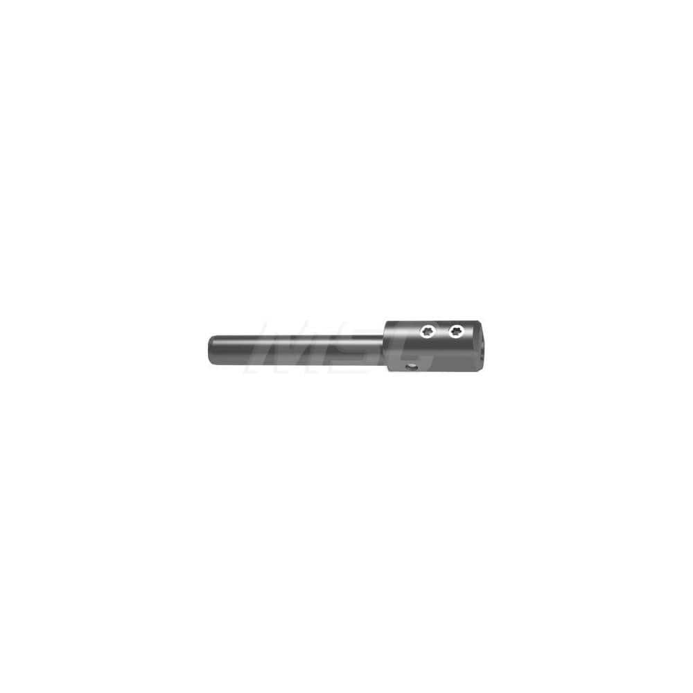 Guhring GB108.0016.090.00.22.N.IK.RND 16.00mm Shank 90.00mm OAL Round Shank Holder with Top Clamping Screw, No Clamping Surfaces Used with 8mm Shank Tools