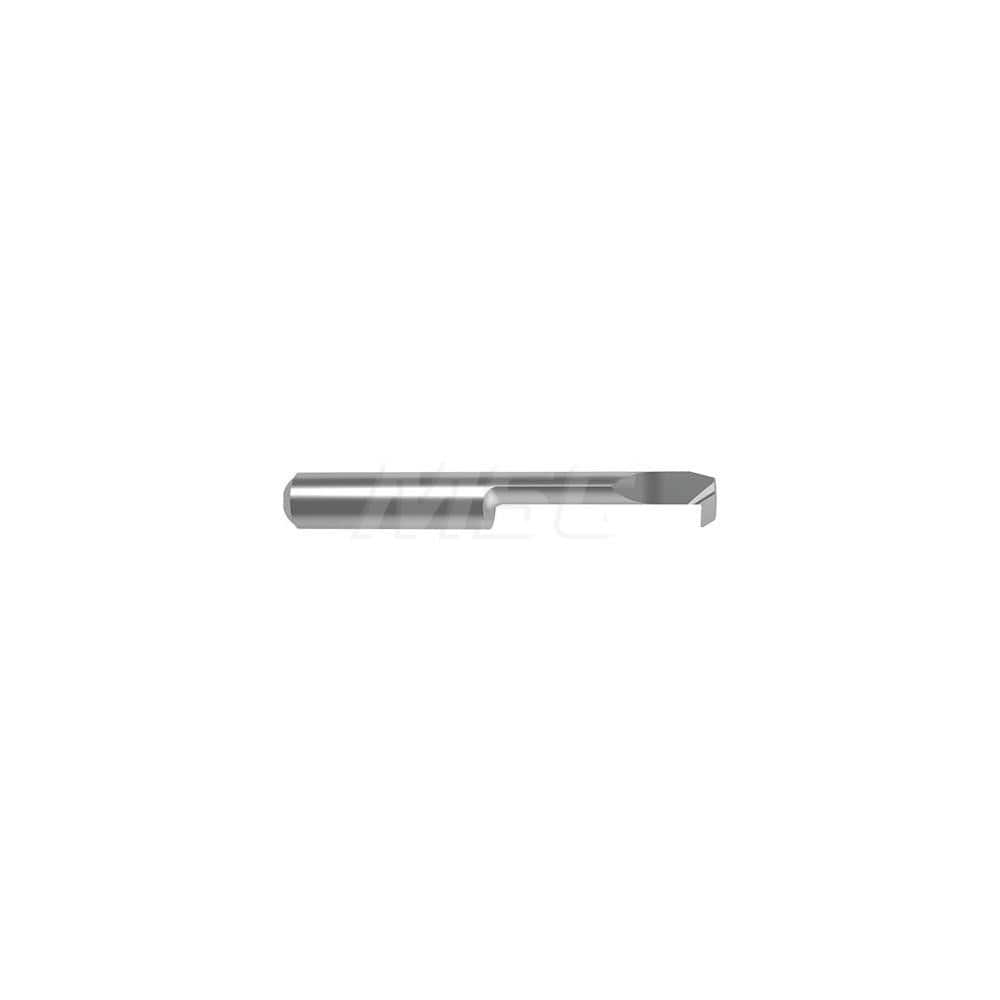 Internal Boring Bar: 0.315″ Min Bore, 0.6693″ Max Depth, Left Hand Cut, Carbide 1.6535″ OAL, 0.0079″ Corner Radius