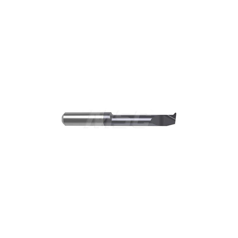 Internal Boring Bar: 0.315″ Min Bore, 1.8504″ Max Depth, Right Hand Cut, Carbide 2.8346″ OAL, 0.0039″ Corner Radius