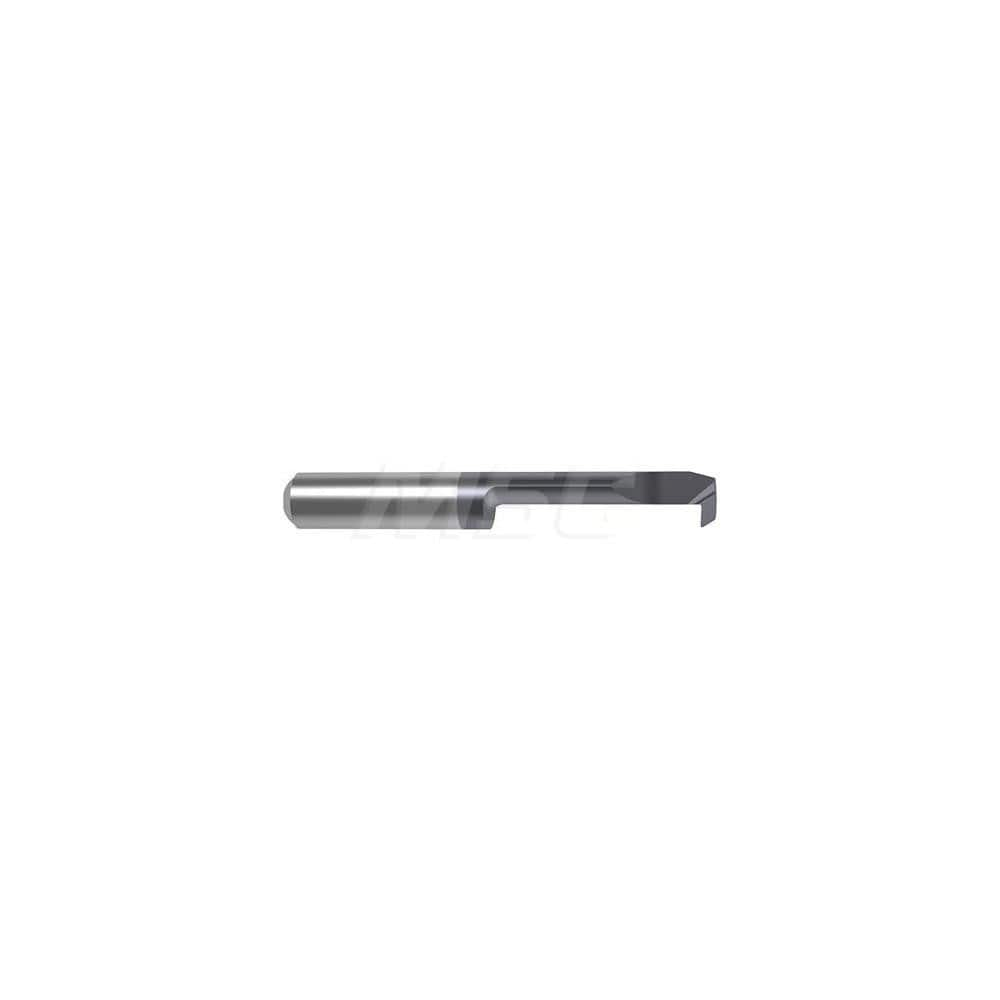 Internal Boring Bar: 0.315″ Min Bore, 1.6535″ Max Depth, Left Hand Cut, Carbide 2.6378″ OAL, 0.0079″ Corner Radius