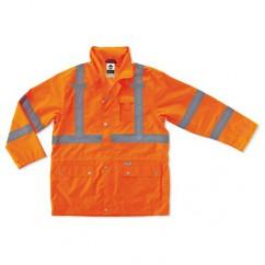 8365 M ORANGE RAIN JACKET - Exact Industrial Supply