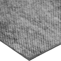 Sheet: Neoprene Rubber, 6″ Wide, 6″ Long, Black Durometer 70, Plain Backing