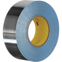 3M - 60 Yd x 34" x 5.5 mil Silver Aluminum Foil Tape - Exact Industrial Supply