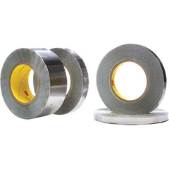 3M - 36 Yd x 2-7/8" x 6.8 mil Dark Silver Lead Foil Tape - Exact Industrial Supply