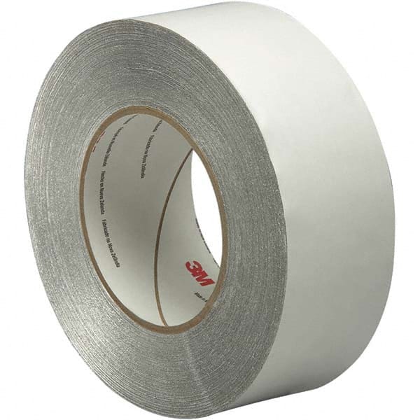 3M - 60 Yd x 4" x 4.6 mil Silver Aluminum Foil Tape - Exact Industrial Supply