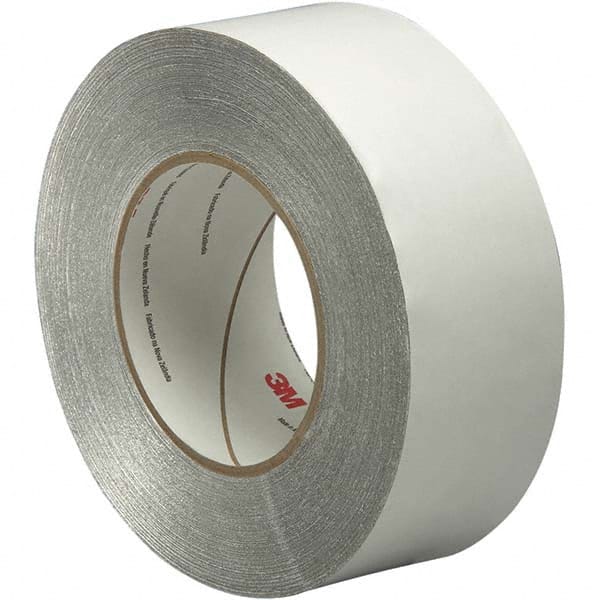 3M - 60 Yd x 1" x 4.6 mil Silver Aluminum Foil Tape - Exact Industrial Supply