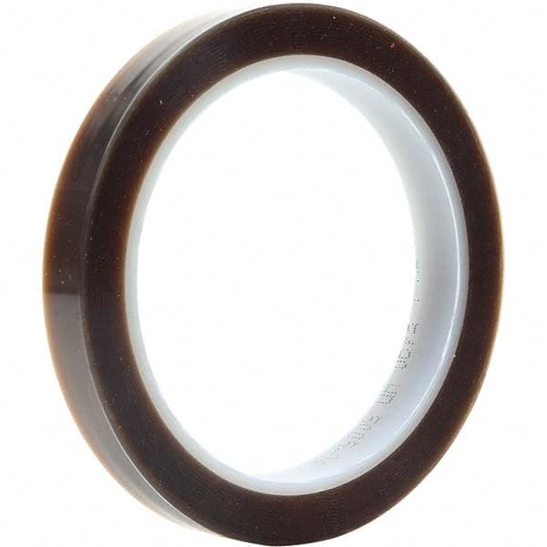 3M - 36 Yd x 6" Brown PTFE Film Tape - Exact Industrial Supply