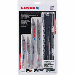 Lenox - Reciprocating Saw Blade Sets Blade Material: Carbide Tipped Minimum Blade Length (Inch): 6 - Exact Industrial Supply