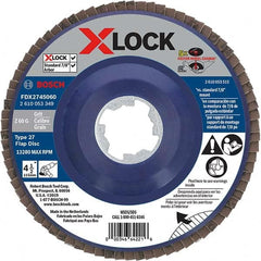 Bosch - Flap Discs Abrasive Type: Coated Flap Disc Type: Type 27 - Exact Industrial Supply