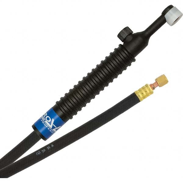 PRO-SOURCE - 80 Amp 25' Rubber Outfit 24VN Air Cooled TIG Welding Torch Kit - Exact Industrial Supply