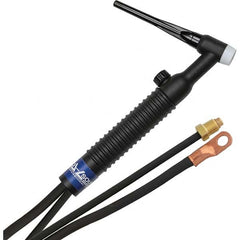 PRO-SOURCE - 200 Amp 12-1/2' Rubber Outfit 26FV Air Cooled TIG Welding Torch Kit - Exact Industrial Supply