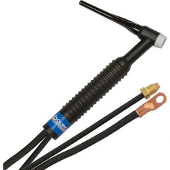 PRO-SOURCE - 200 Amp 12-1/2' Rubber Outfit 26F Air Cooled TIG Welding Torch Kit - Exact Industrial Supply