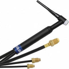 PRO-SOURCE - 350 Amp 25' Rubber Outfit 18 Water Cooled TIG Welding Torch Kit - Exact Industrial Supply