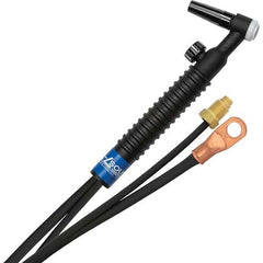 PRO-SOURCE - 125 Amp 12-1/2' Rubber Outfit 9V Air Cooled TIG Welding Torch Kit - Exact Industrial Supply