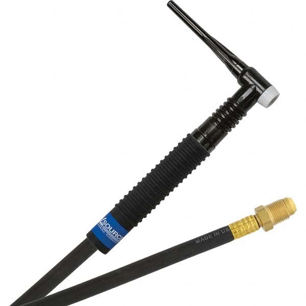 PRO-SOURCE - 200 Amp 25' Rubber Outfit 26FMT Air Cooled TIG Welding Torch Kit - Exact Industrial Supply