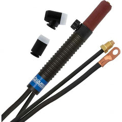 PRO-SOURCE - 200 Amp 25' Rubber Outfit 200M Air Cooled TIG Welding Torch Kit - Exact Industrial Supply