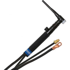 PRO-SOURCE - 200 Amp 25' Rubber Outfit 26FVMT Air Cooled TIG Welding Torch Kit - Exact Industrial Supply