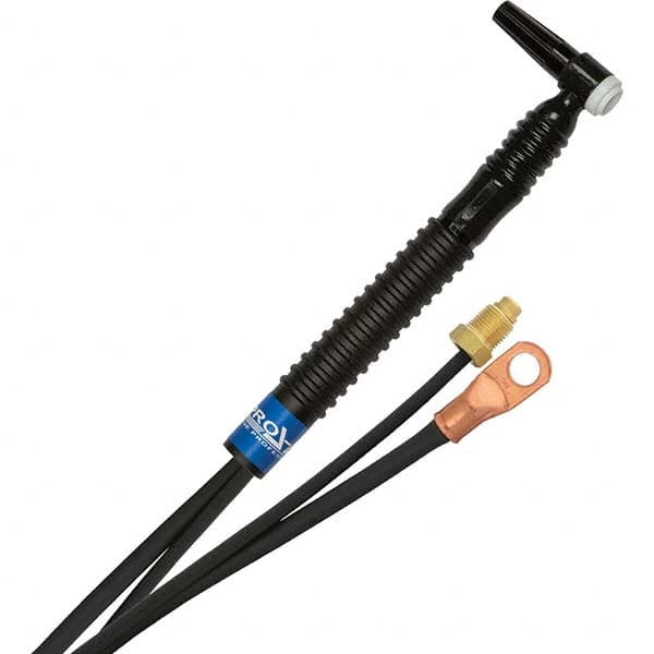 PRO-SOURCE - 125 Amp 25' Rubber Outfit 9FMT Air Cooled TIG Welding Torch Kit - Exact Industrial Supply