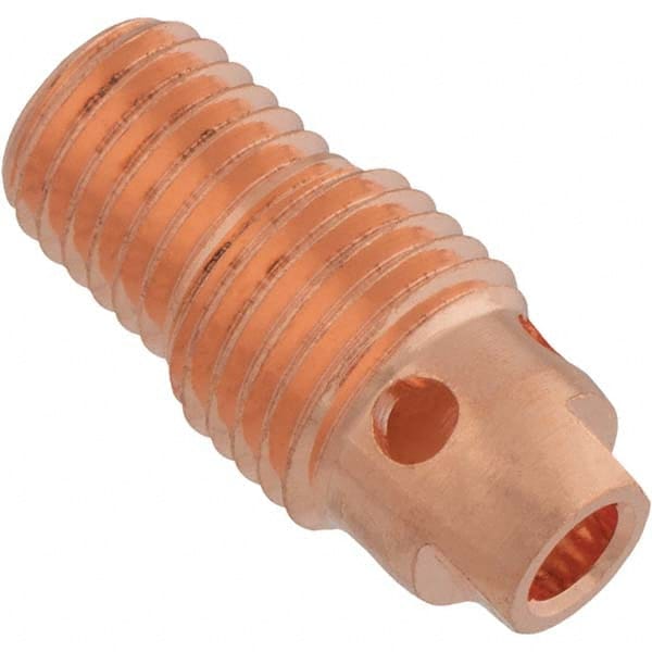 PRO-SOURCE - TIG Torch Collets & Collet Bodies Type: Stubby Collet Body Size: 0.020" - 1/8 (Inch) - Exact Industrial Supply