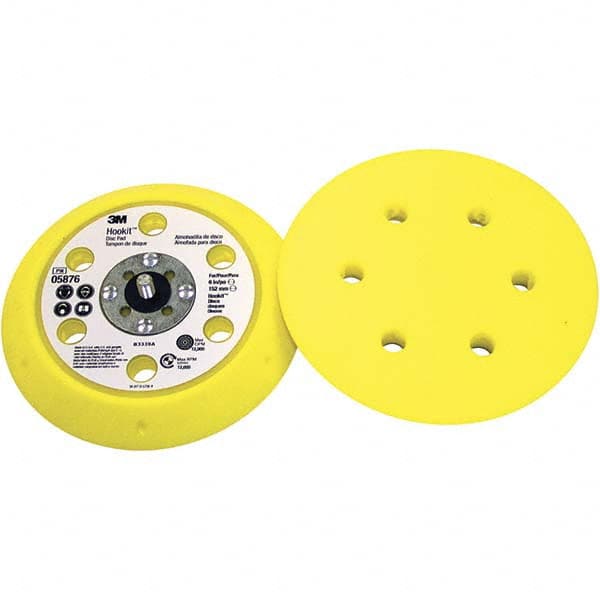 3M - Disc Backing Pads Backing Pad Type: Disc Pad Pad Diameter (Inch): 6 - Exact Industrial Supply