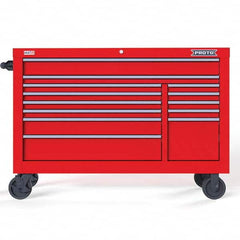 Proto - Tool Roller Cabinets Drawers Range: 11 - 15 Drawers Width Range: 36" - 47.9" - Exact Industrial Supply