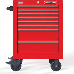 Proto - Tool Roller Cabinets Drawers Range: 5 - 10 Drawers Width Range: 24" - 29.9" - Exact Industrial Supply