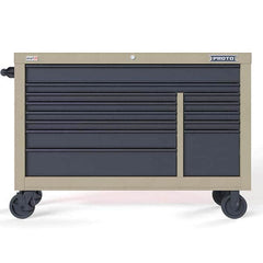 Proto - Tool Roller Cabinets Drawers Range: 11 - 15 Drawers Width Range: 36" - 47.9" - Exact Industrial Supply