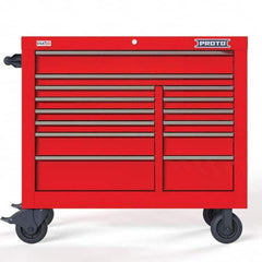 Proto - Tool Roller Cabinets Drawers Range: 11 - 15 Drawers Width Range: 36" - 47.9" - Exact Industrial Supply