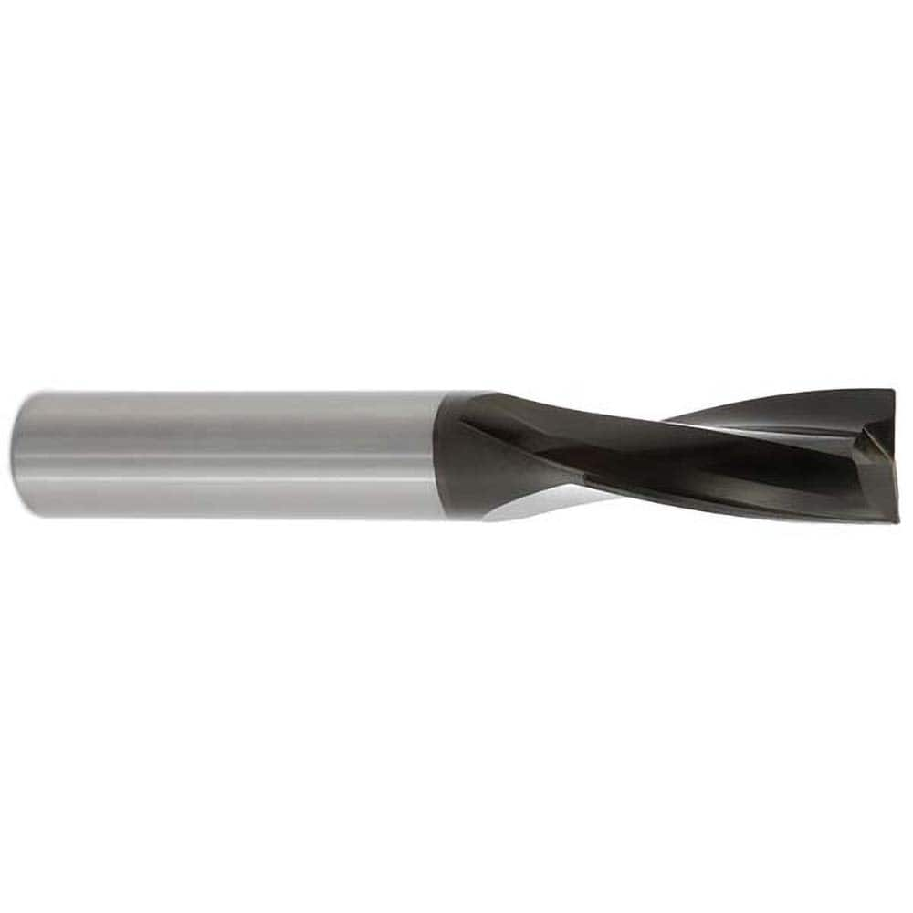 Mapal - Spiral Router Bits Cutting Diameter (mm): 4.00 Number of Flutes: 2 - Exact Industrial Supply