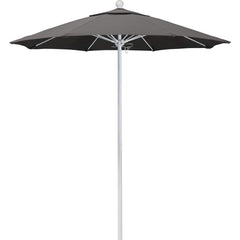 Patio Umbrellas; Diameter (Feet): 7.5; Height (Feet): 8.000; Fabric Color: Taupe; Base Included: No; Canopy Fabric: Pacifica; Fade Resistant: Yes; Additional Information: Push Lift; Frame Material: Aluminum