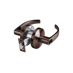 Lever Locksets; Type: Entry; Key Type: Keyed Different; Strike Type: ANSI 4-7/8; Finish/Coating: Oil Rubbed Bronze; Material: Steel; Material: Steel; Door Thickness: 1-3/8 ™1-3/4; Backset: 2.75; Lockset Grade: Grade 2; Cylinder Type: SFIC Less Core; Minim