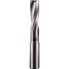 Screw Machine Length Drill Bit: 180 °, Solid Carbide Coated, Right Hand Cut, Spiral Flute, Straight-Cylindrical Shank, Series 146U