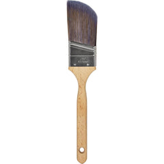 Paint Brush: Polyester, Synthetic Bristle 7-1/2″ Sash, Wood Handle, for Latex Flat & Water