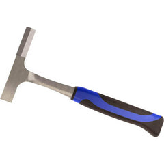 Trade Hammers; Head Weight (Lb): 1.3750; Head Weight (Oz): 22; Head Material: Steel; Handle Color: Blue; Black; Handle Length: 12.0000 in; Handle Material: Fiberglass