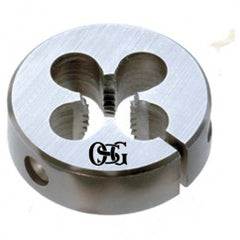 ‎9/16-18 × 2″ OD High Speed Steel Round Adjustable Die - Exact Industrial Supply