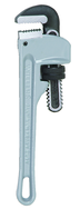 3-3/4" Pipe Capacity- 24" OAL-Aluminum Pipe Wrench - Exact Industrial Supply