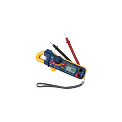 Compact mA Process & Voltage Clamp Meter: CAT I CAT II & CAT III, 0.7″ Jaw, C-Clamp & Curved Jaw 600 VAC/VDC, 200 A, 1,000 Max Ohms, Measures Amps, Current, Milliamps, Resistance & Voltage