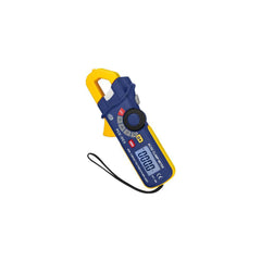 Compact & Manual Ranging Clamp Meter: CAT I CAT II & CAT III, 0.7″ Jaw, C-Clamp & Curved Jaw 600 VAC, 80 A, Measures Amps, Current & Milliamps