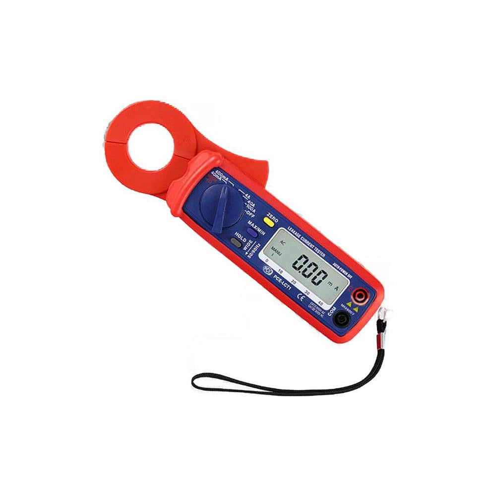 Compact Manual Ranging & Voltage Clamp Meter: CAT I CAT II & CAT III, 0.7″ Jaw, C-Clamp & Curved Jaw 400 VAC, 100 A, 400 Max Ohms, Measures Amps, Current, microAmps, Milliamps, Resistance & Voltage